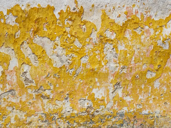 오래 된 벽에 착용된 치장 용 벽 토 텍스처. — 스톡 사진