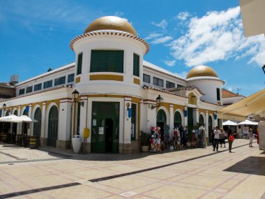 tarihi çeyrek. Vila real de santo antonio, algarve. Portekiz.