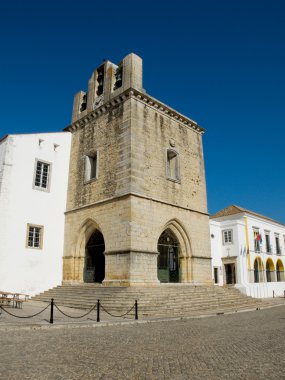Faro Katedrali. Faro, algarve. Portekiz.