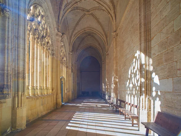 Segovia España Septiembre 2021 Claustro Catedral Segovia Ejemplo Del Gótico —  Fotos de Stock