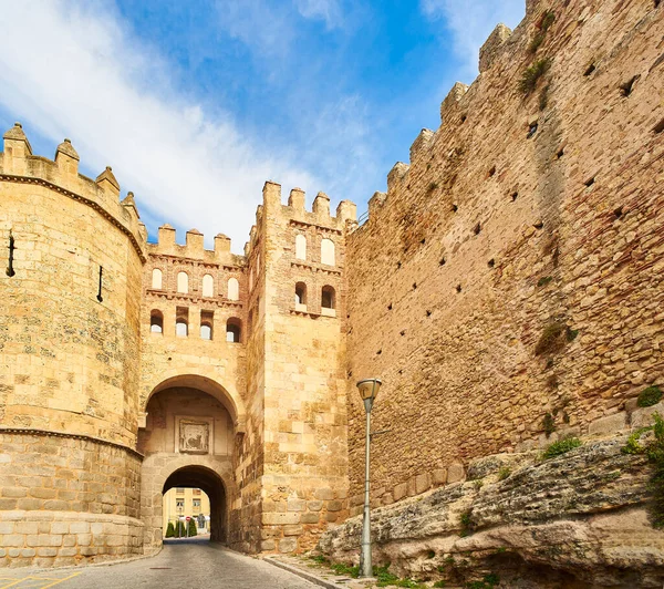 Puerta San Andres Kapu Amelyik Segovia Legvédettebb Fala Ennek Kapunak — Stock Fotó