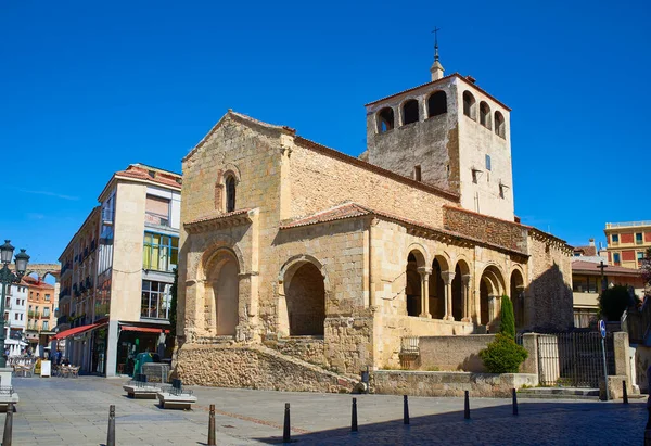 Fachada Principal Igreja San Clemente Templo Românico Construído Século Xii — Fotografia de Stock