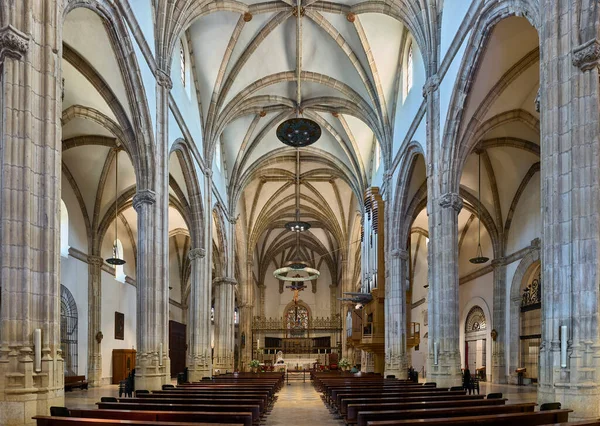 Alcala Henares Spain May 2022 Central Nave Magistral Cathedral Saints — ストック写真