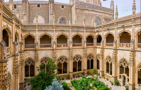 Toledo Espanha Junho 2022 Claustro Mosteiro San Juan Los Reyes — Fotografia de Stock