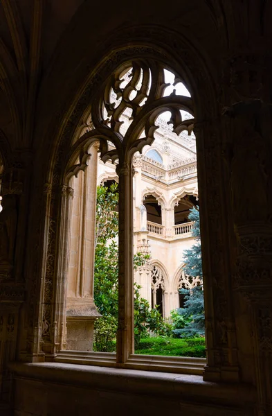 Toledo Spain June 2022 Lower Floor Cloister San Juan Los — Stock Photo, Image