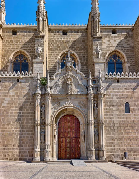 Principal Facade San Juan Los Reyes Monastery View Plaza San — Stock Photo, Image