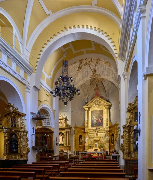 Tolède Espagne Juin 2022 Nef Église Santo Tomé Toledo Castilla — Photo