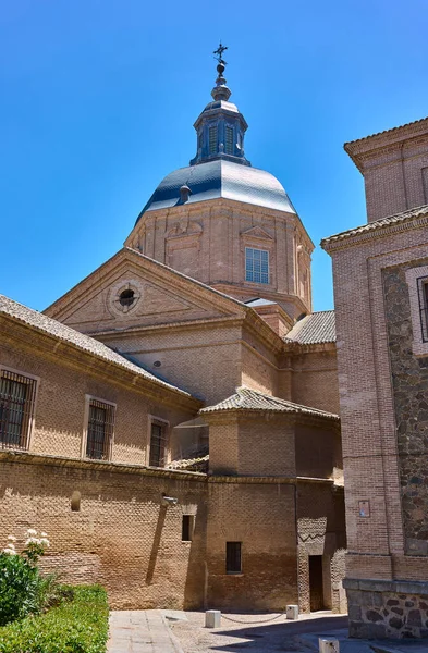 Kostel San Ildefonso Jezuité Pohled Náměstí Plaza San Roman Toledo — Stock fotografie