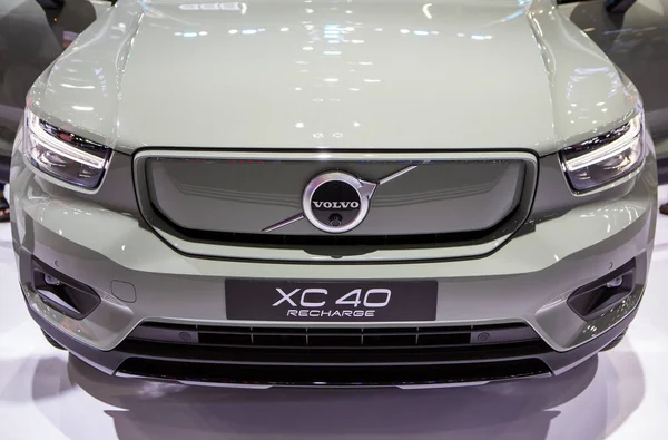 Nonthaburi Thailand March 2022 Front View Volvo Recharge Presented Motor — Foto de Stock