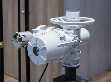 Endüstriyel süreç için kapakçık akış kontrolü.