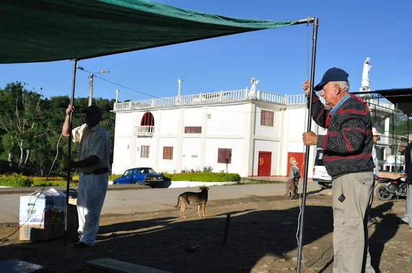 Markt in san agustin - kolumbien — Stockfoto