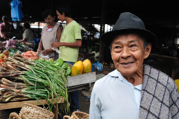 Rynek w timana - Kolumbia — Zdjęcie stockowe