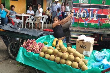 Market in Rivera - Colombia clipart