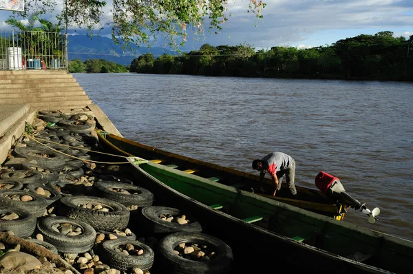 Magdalenajoki - Neiva .Colombia — kuvapankkivalokuva