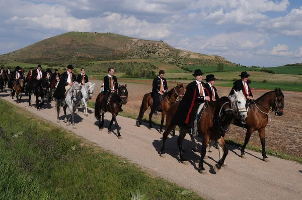 ATIENZA " la Caballada ". ATIENZA " La Caballada " — Stock Photo, Image