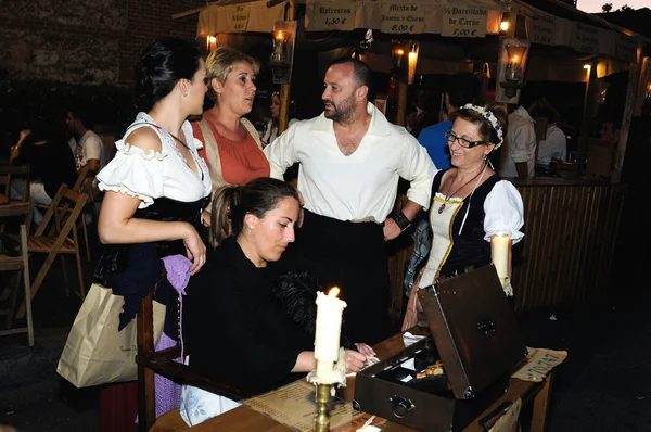 Quixote Market . ALCALa DE HENARES — Stock Photo, Image