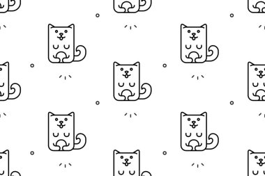 Köpeklerde kusursuz desen. Simge tasarımı. Şablon ögeleri