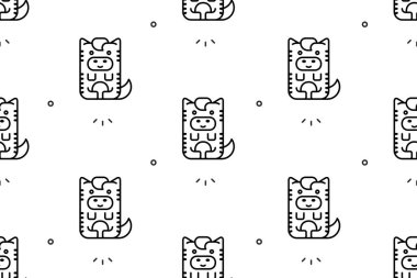 Zebralarda kusursuz desen. Simge tasarımı. Şablon ögeleri