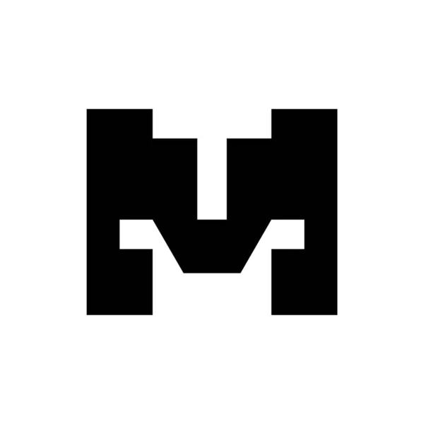 Letra Logo Diseño Iconos Elementos Plantilla Logotipos Abstractos Geométricos — Vector de stock