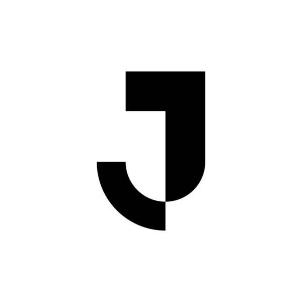 Logo Litery Projekt Ikony Elementy Szablonu Geometryczne Abstrakcyjne Loga — Wektor stockowy