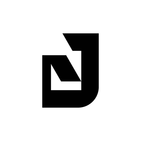 Logotipo Letra Design Ícones Elementos Modelo Logótipos Geométricos Abstratos —  Vetores de Stock