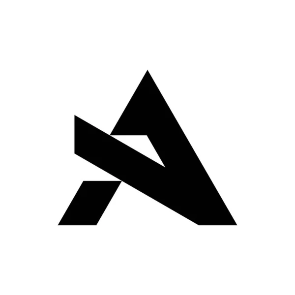 Logo Lettre Icône Design Éléments Modèle Logos Abstraits Géométriques — Image vectorielle