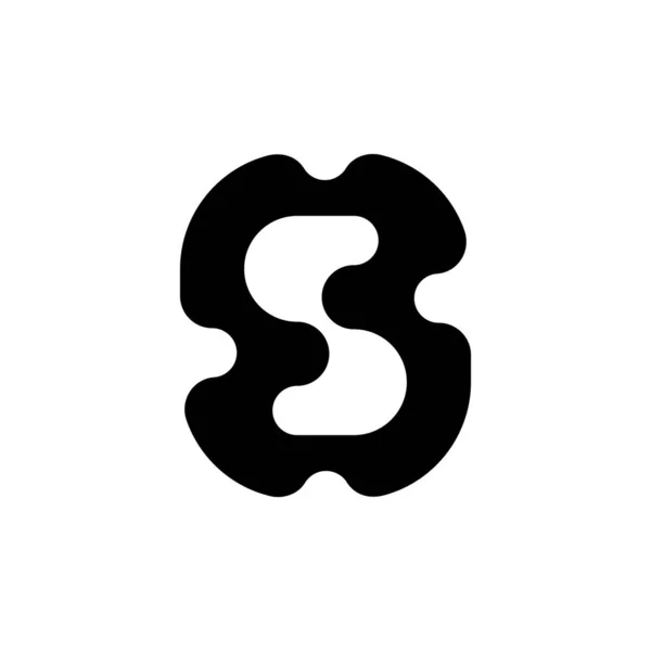 Logo Abstracto Logotipos Abstractos Geométricos Diseño Iconos — Archivo Imágenes Vectoriales