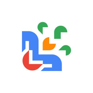 Soyut logo. Geometrik soyut logolar. Simge tasarımı