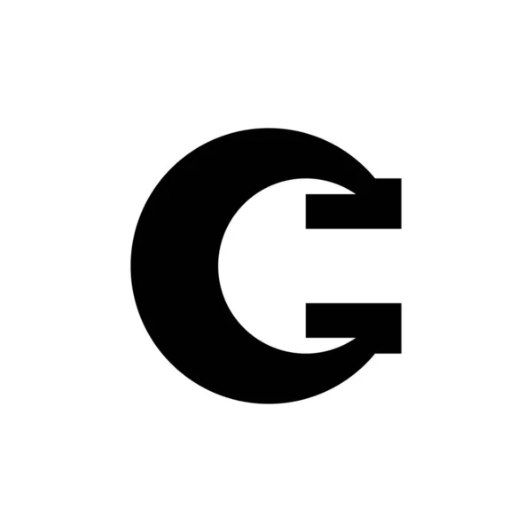 Логотип Буквы Дизайн Иконки Искушать Стихии Геометрические Абстрактные Логотипы — стоковый вектор