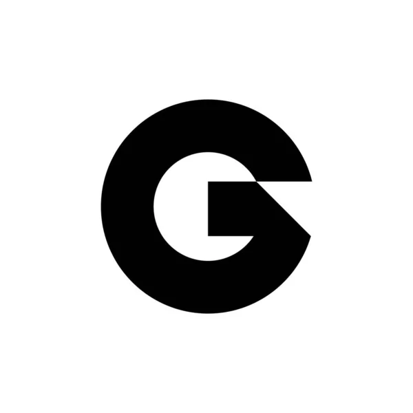 Літера Логотип Або Дизайн Піктограми Елементи Шаблону Геометричні Абстрактні Логотипи — стоковий вектор