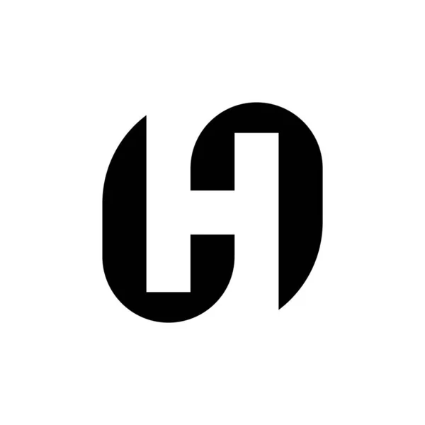 Буква Логотип Дизайн Значка Искушать Стихии Геометрические Абстрактные Логотипы — стоковый вектор