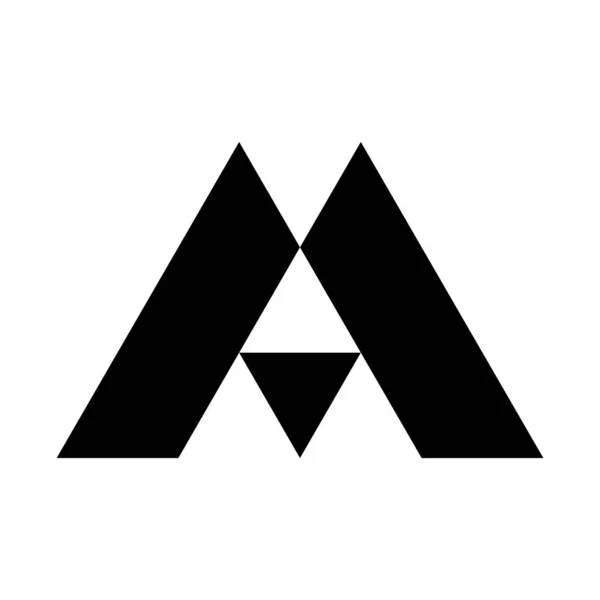 Επιστολή Λογότυπο Εικονίδιο Σχεδιασμού Στοιχεία Προτύπου Γεωμετρικά Αφηρημένα Λογότυπα — Διανυσματικό Αρχείο