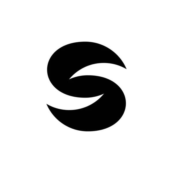 Буква Логотип Иконка Дизайн Искушать Стихии Геометрические Абстрактные Логотипы — стоковый вектор