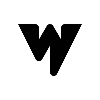 Letter W logo or icon design. template elements. geometric abstract logos