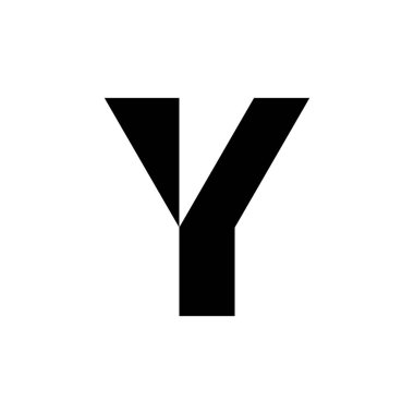 Letter Y logo or icon design. template elements. geometric abstract logos