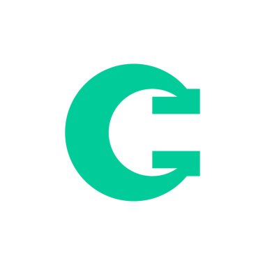 Letter C logo or icon design. template elements. geometric abstract logos