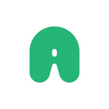 Letter A logo or icon design. template elements. geometric abstract logos