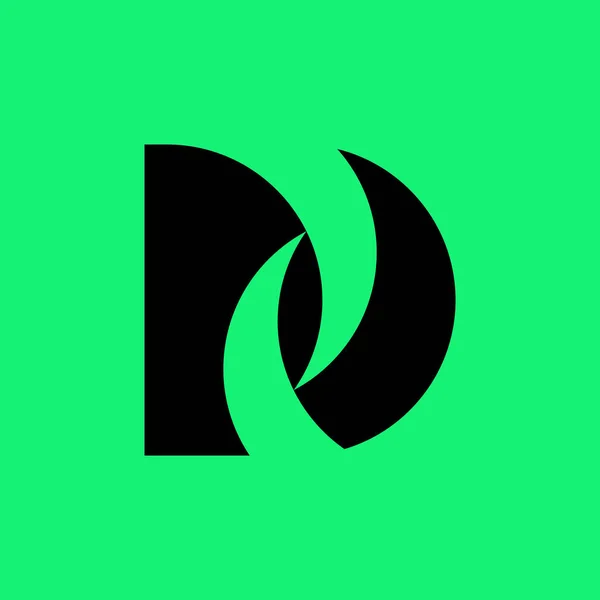 Επιστολή Λογότυπο Εικονίδιο Σχεδιασμού Στοιχεία Προτύπου Γεωμετρικά Αφηρημένα Λογότυπα — Διανυσματικό Αρχείο