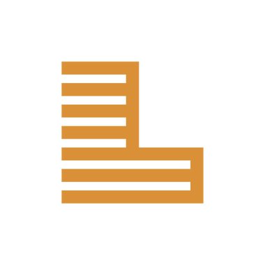 Letter L logo or icon design. template elements. geometric abstract logos