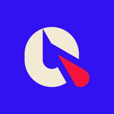 Letter Q logo or icon design. template elements. geometric abstract logos