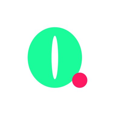 Letter Q logo or icon design. template elements. geometric abstract logos