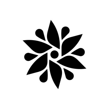 Soyut logo. Geometrik soyut logolar. Simge tasarımı