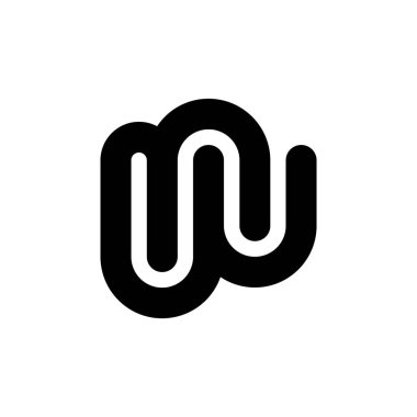 Soyut logo. Geometrik soyut logolar. Simge tasarımı