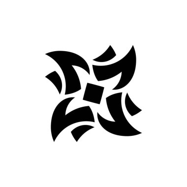 Soyut logo. Geometrik soyut logolar. Simge tasarımı