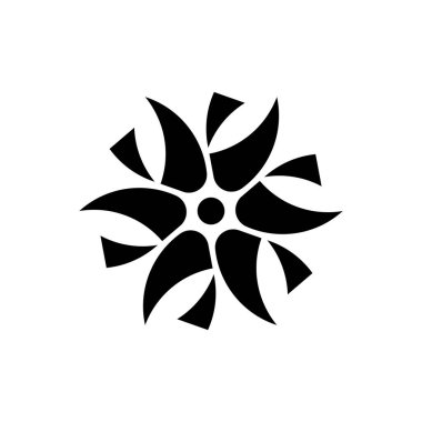 Soyut logo. Geometrik soyut logolar. Simge tasarımı