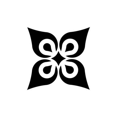 Soyut logo. Geometrik soyut logolar. Simge tasarımı