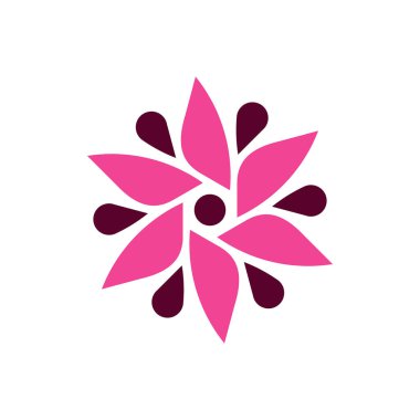 Soyut logo. Geometrik soyut logolar. Simge tasarımı