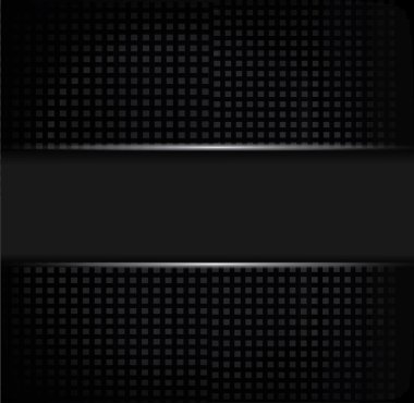 Vector and illustration retro half-tone squares pattern texture black box background.Mosaic motif geometrical checkered polygon backdrop.