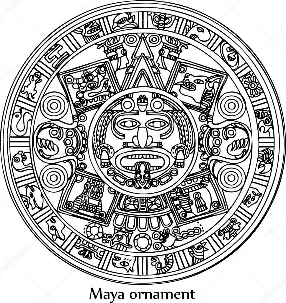  Maya ornament