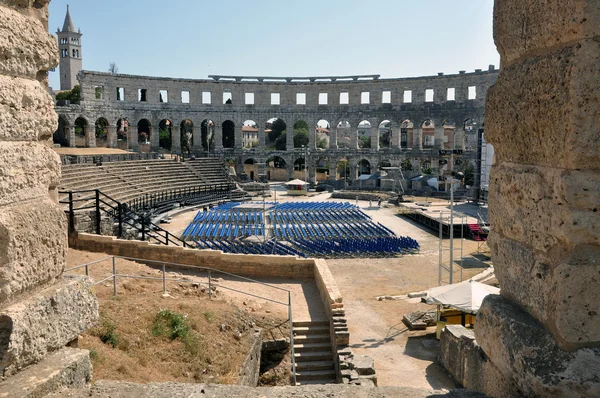 Roma amfi tiyatro, colosseum Pula, Hırvatistan